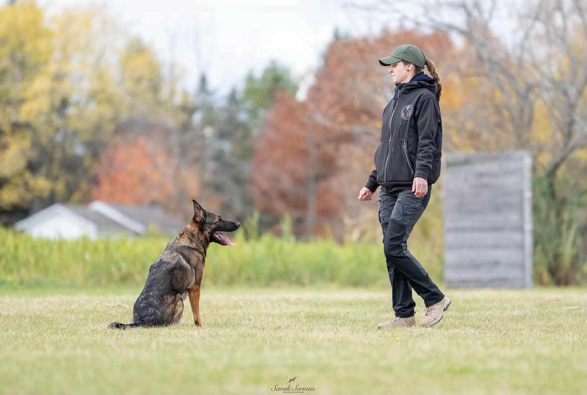 Samanta Tangay en entraînement